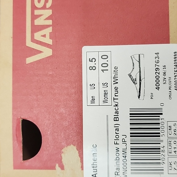 Rainbow rose vans - Picture 4 of 4